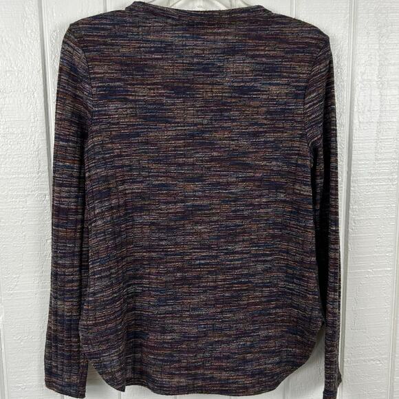 💗not for sale💗sold💗Banana Republic Women Long Sleeve Marled Knit Sweater Grunge - Picture 4 of 6